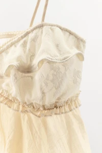 COMBINED LACE CAMISOLE TOP