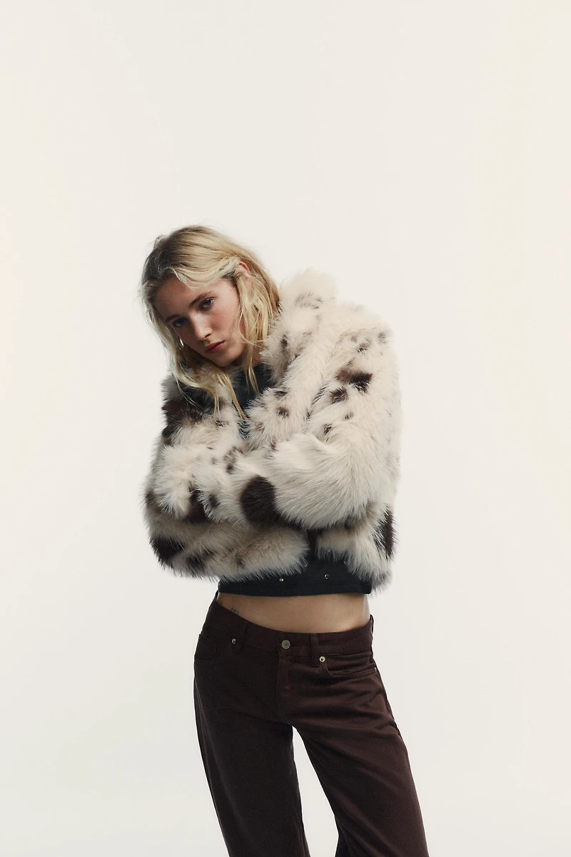 TRF WIDE LEG LOW RISE JEANS