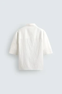 TEXTURED STRIPED POLO SHIRT