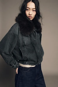 BOMBER EN JEAN ZW COLLECTION