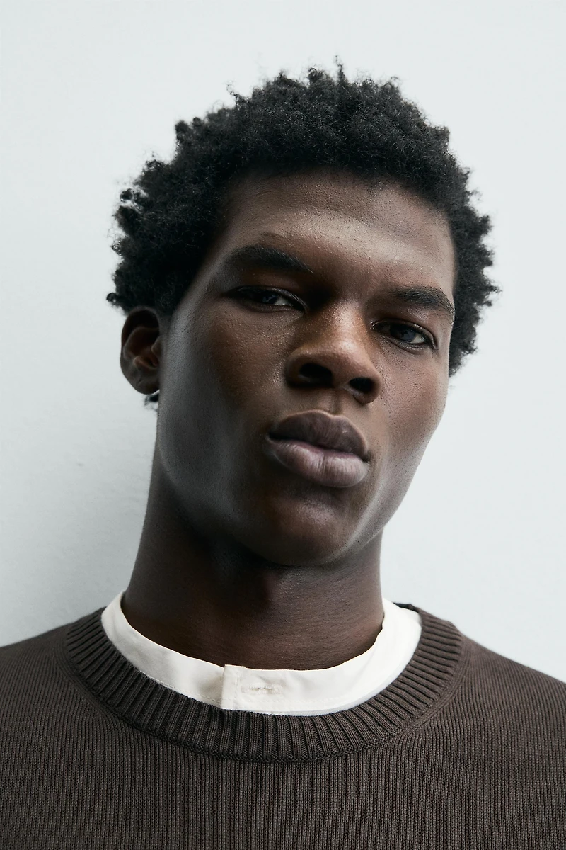 COTTON TEXTURED JUMPER