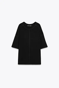 OVERSIZED BASIC KNIT TOP