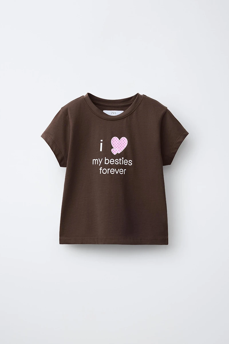 T-SHIRT IMPRIMÉ À INSCRIPTION