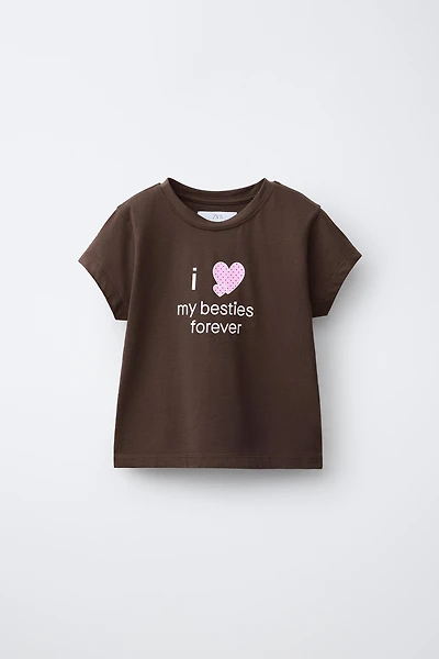 T-SHIRT IMPRIMÉ À INSCRIPTION