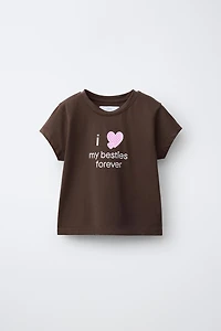 T-SHIRT IMPRIMÉ À INSCRIPTION