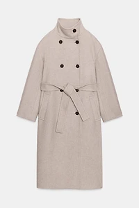 MANTEAU OVERSIZE COL MONTANT ZW COLLECTION ÉDITION LIMITÉE