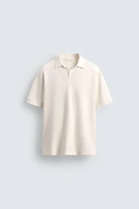 POLO REGULAR FIT STRUCTURÉ
