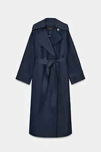 OVERSIZED BELTED TRENCH COAT ZW COLLECTION