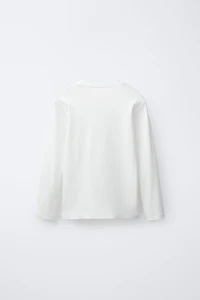 6-14 ANS/ LOT DE DEUX T-SHIRTS CÔTELÉS