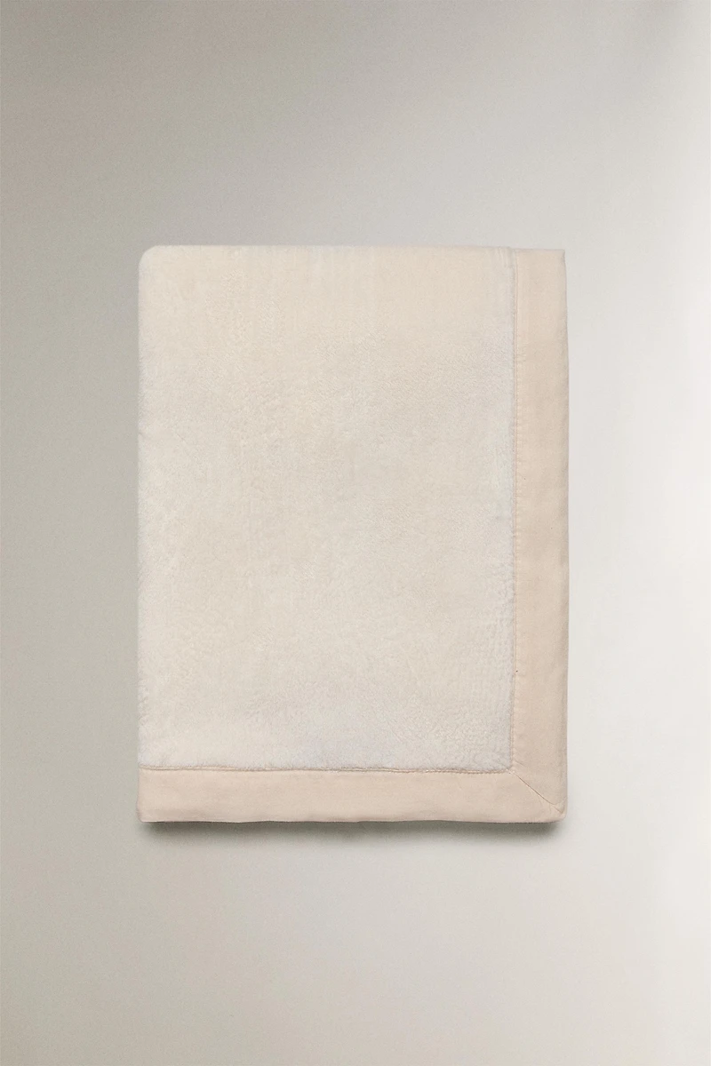 BABY FLEECE COTTON BLANKET