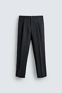 100% WOOL REGULAR FIT PANTS
