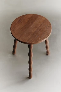 ELM WOOD STOOL