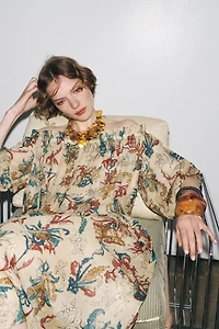 ZW COLLECTION RAMIE PRINT DRESS