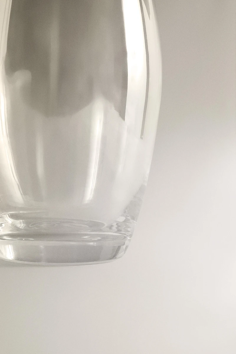 VASE WITH A HIGH IRREGULAR NECK