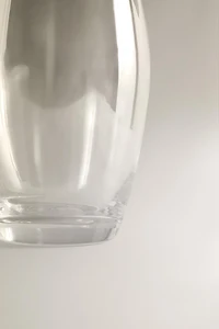 VASE WITH A HIGH IRREGULAR NECK