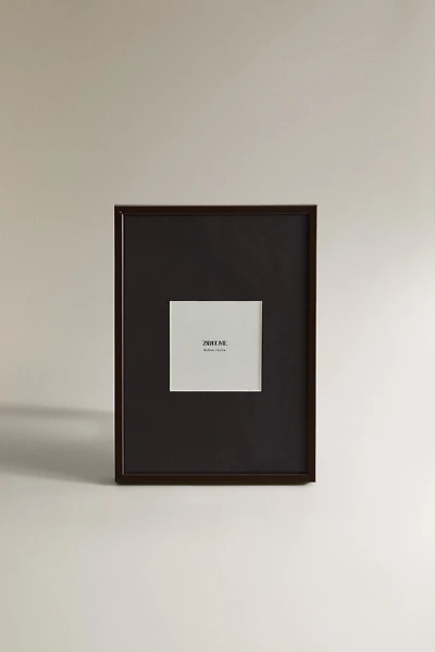 COLOURED METAL EDGE PHOTO FRAME