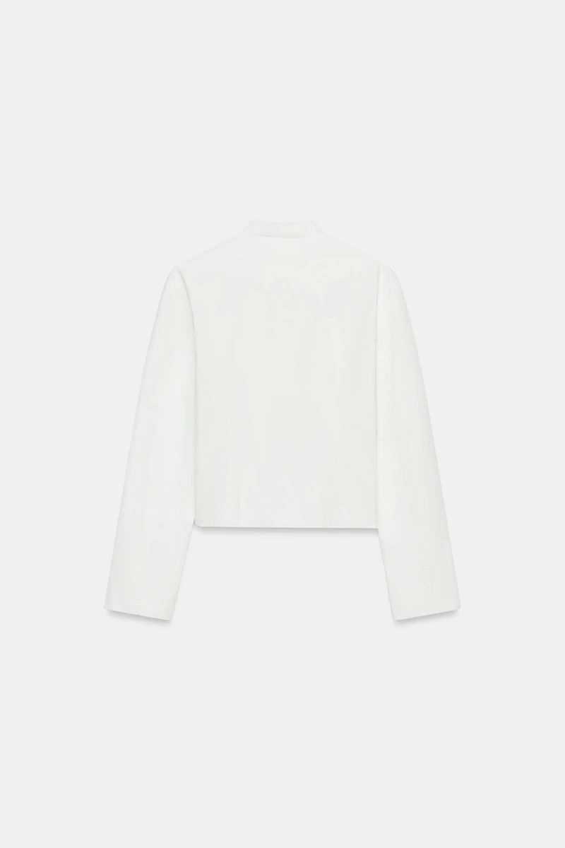BLOUSON AJUSTÉ À BRANDEBOURGS