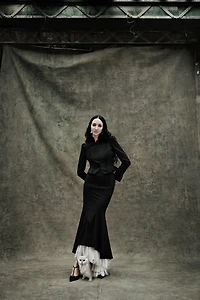 COMBINED GODET SKIRT ZW COLLECTION LIMITED EDITION