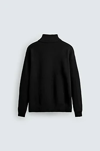 SOFT HIGH NECK SWEATER