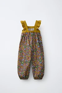 FLORAL FULL-LENGTH JUMPSUIT MADE WITH LIBERTY FABRIC