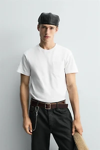 RELAXED FIT POCKET T-SHIRT