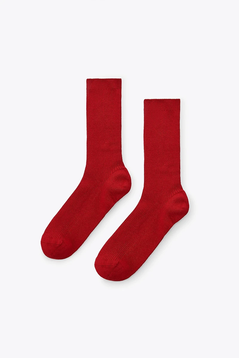 CHAUSSETTES FINES CANNELÉES