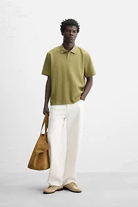 TEXTURED POLO