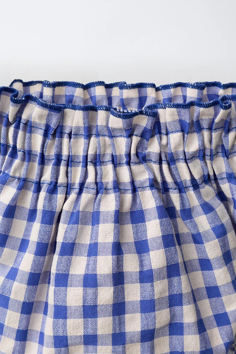 GINGHAM UNDERWEAR