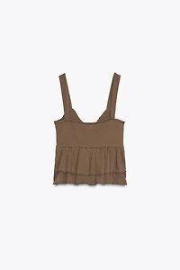RUFFLED BOW TOP
