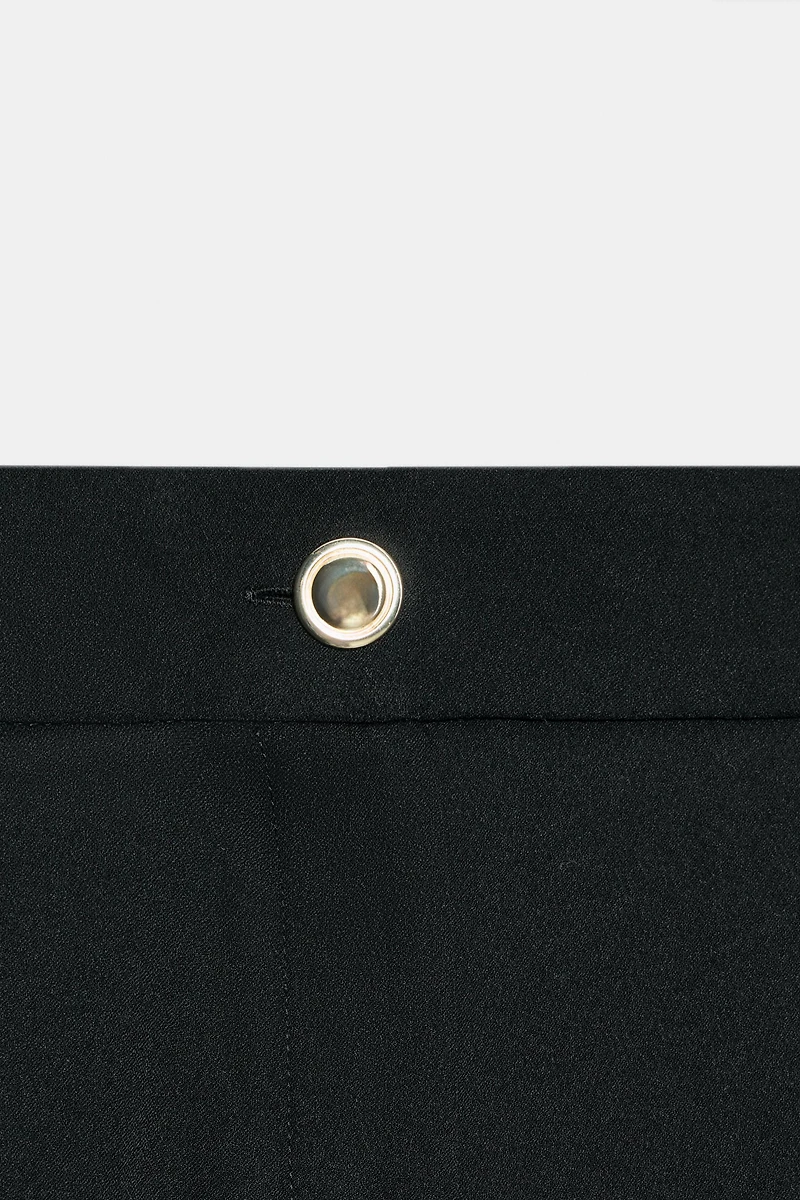 GOLD BUTTON PALAZZO PANTS