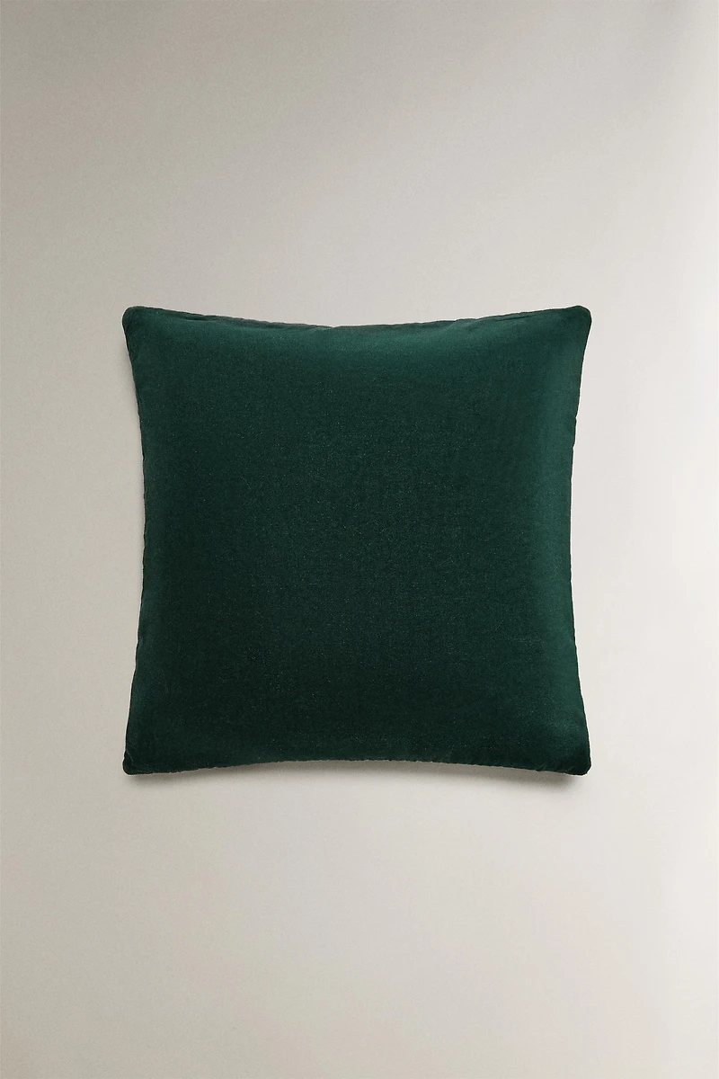 HOUSSE DE COUSSIN CROIX PATCHWORK