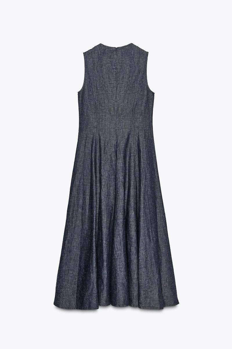 ROBE MI-LONGUE EN DENIM ZW COLLECTION