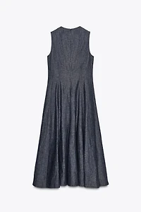 ROBE MI-LONGUE EN DENIM ZW COLLECTION