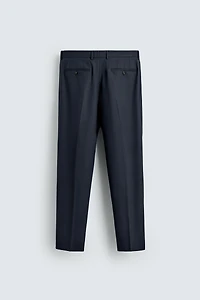 PLAID SUIT PANTS