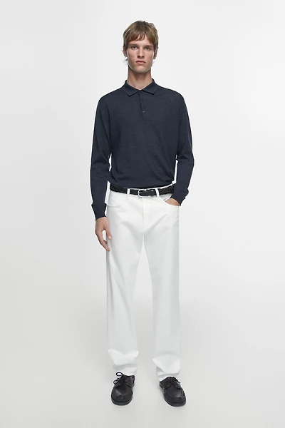 Faux jean slim fit