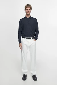 Faux jean slim fit