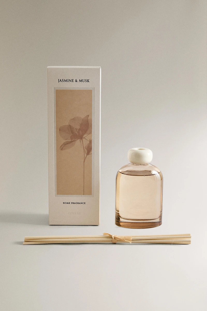 (250 ML) DIFFUSEUR DE PARFUM D’AMBIANCE À BÂTONNETS JASMINE & MUSK