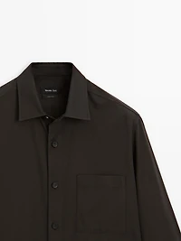 Chemise relaxed fit avec poche