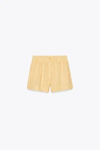 100% LINEN SHORTS ZW COLLECTION