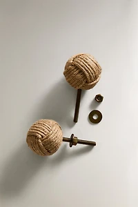 SET OF KNOT KNOBS (SET OF 2)
