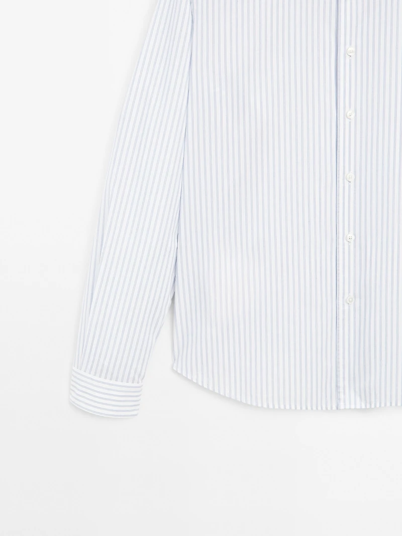 Regular fit striped shirt