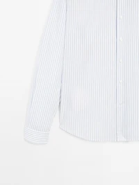Regular fit striped shirt