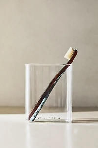 VERRE BROSSE À DENTS BOROSILICATE LETTRES
