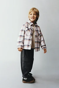 PLAID OVERSHIRT