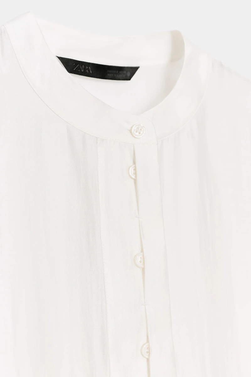 BLOUSE FLUIDE MANCHES COURTES ZW COLLECTION