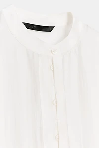 BLOUSE FLUIDE MANCHES COURTES ZW COLLECTION
