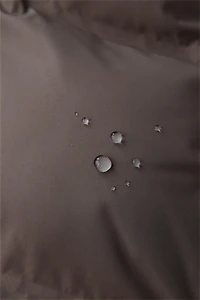 WATER REPELLENT HOODED PUFFER COAT