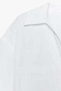 POPLIN CROP TOP