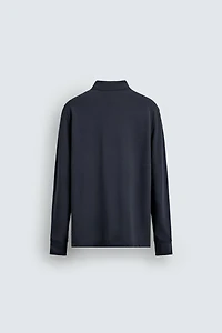 REGULAR FIT PIQUÉ POLO WITH POCKET