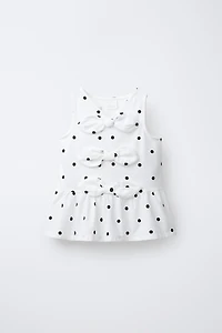 CONTRAST TIE T-SHIRT